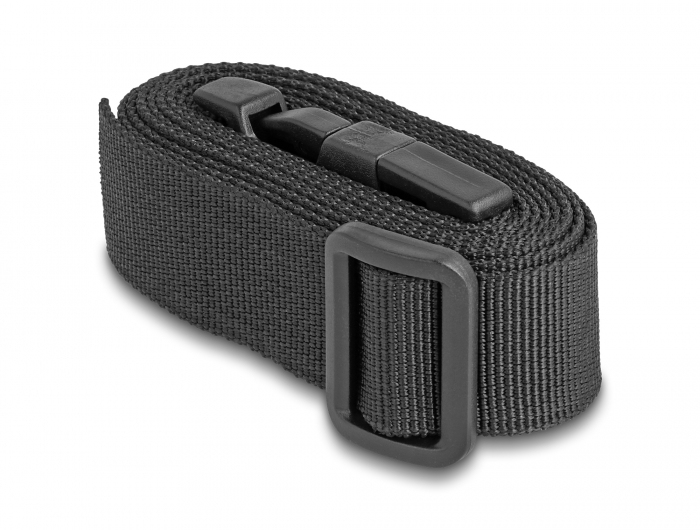 Sangle de bagage réglable Delock 1,5 m noire