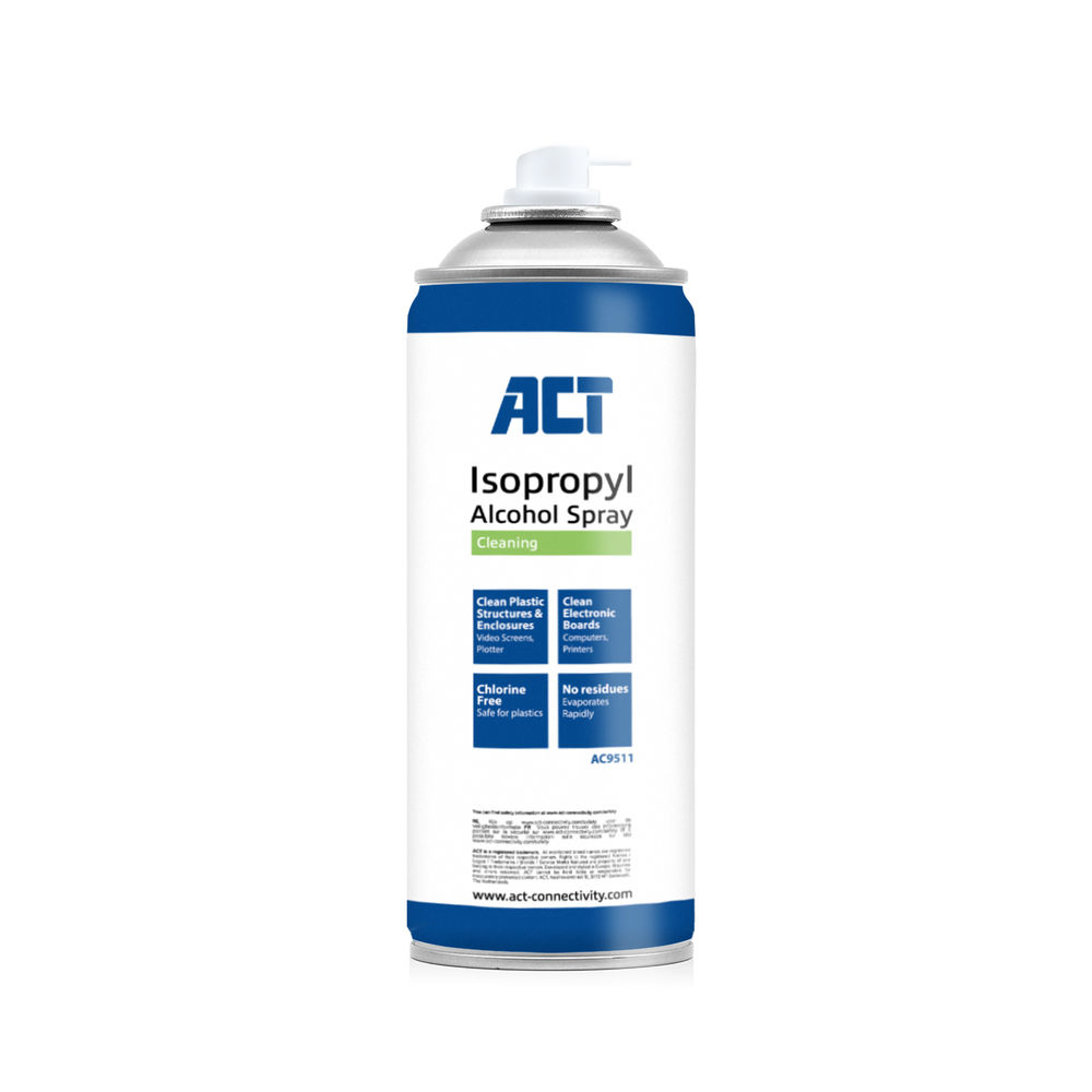 ACT Isopropyl alcohol spray 400ml, cleaning agent for electronics - AC9511