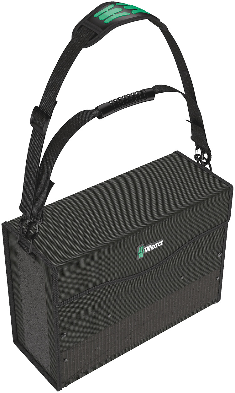 Wera 05004357001 - Tool hard case - Black - 480 mm - 185 mm - 350 mm - 2.97 kg - 5004357001