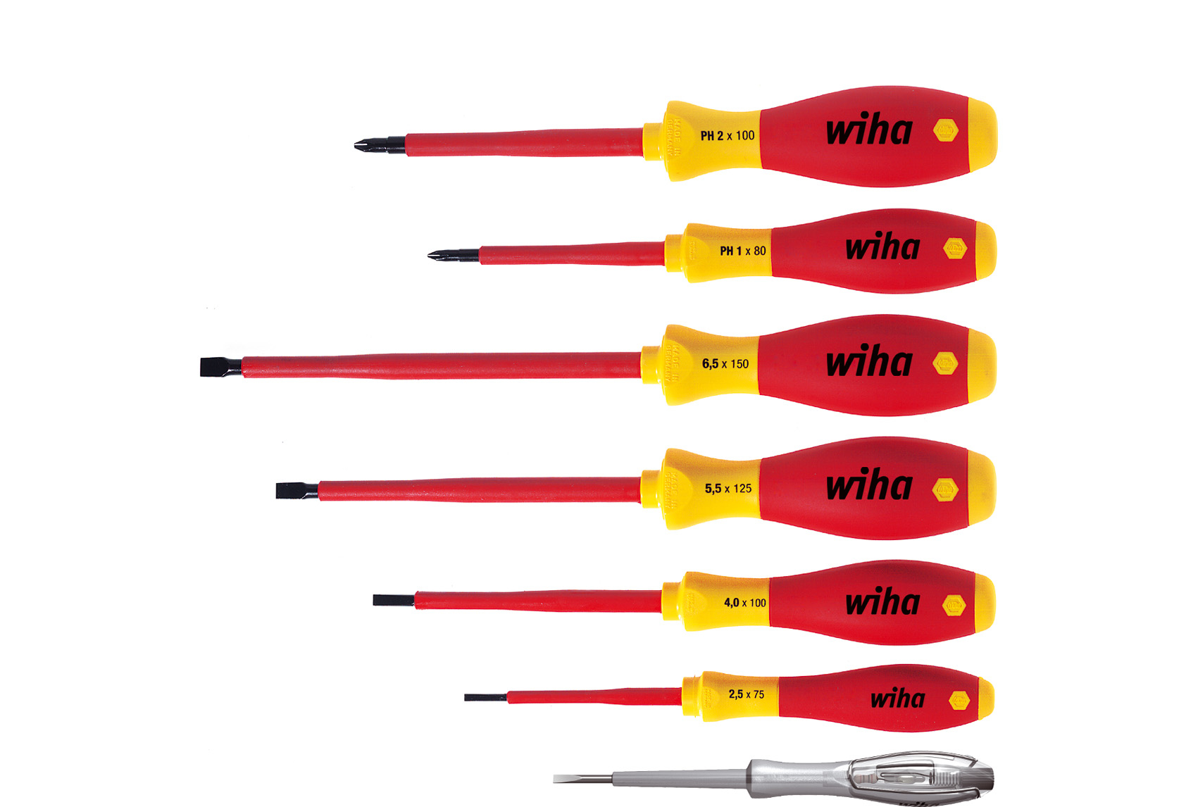 Wiha Tool Kit 320N K7 - Kit professionnel polyvalent pour tous les types de travaux