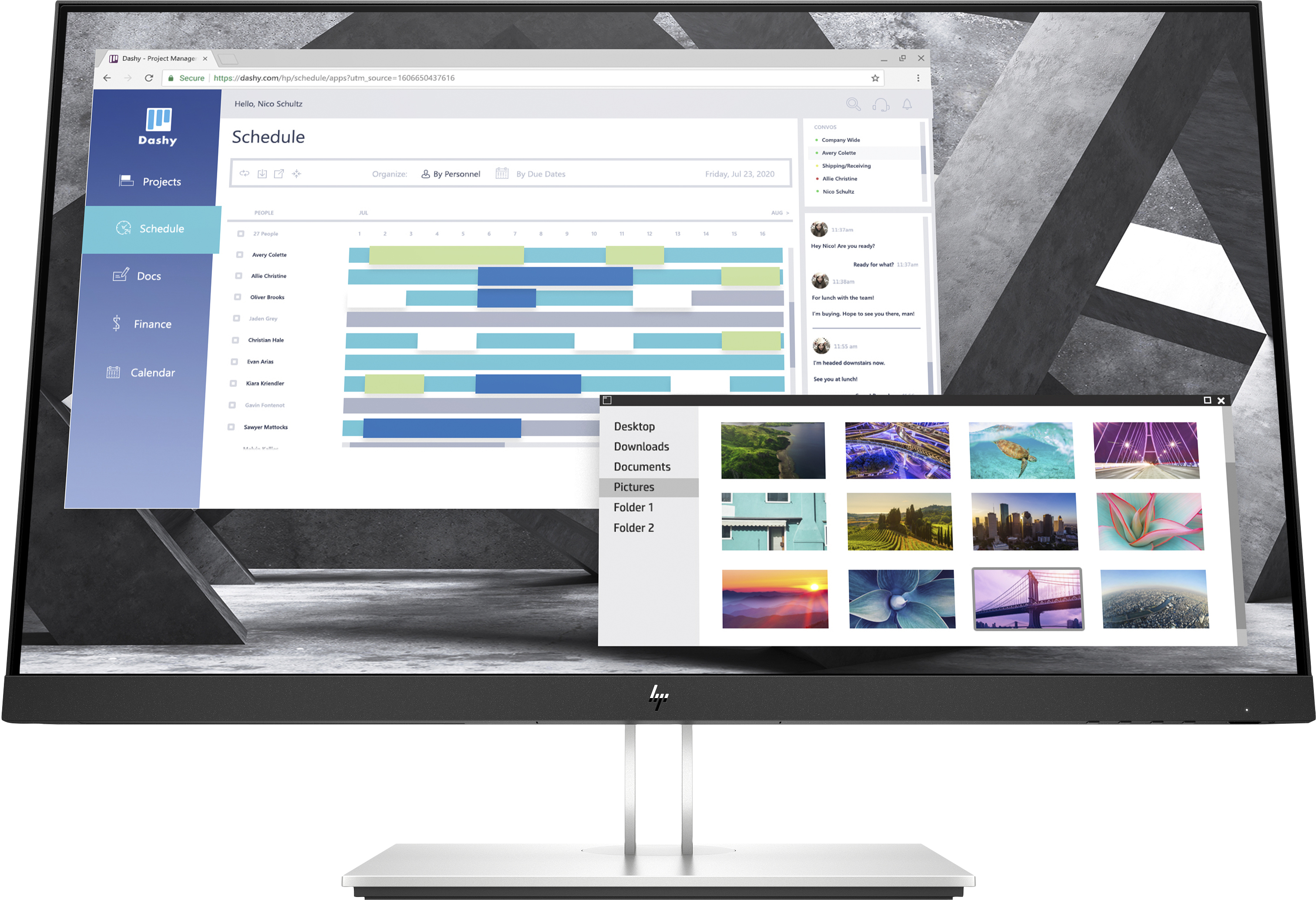 Moniteur HP E27q G4 27 pouces Quad HD
