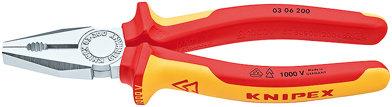 KNIPEX Pince universelle 03 06 200 - 20 cm - 326 g