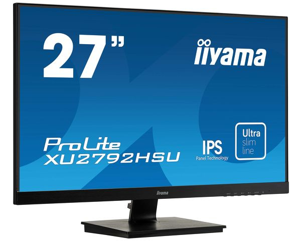 Iiyama ProLite XU2792HSU - 68.6 cm (27") - 1920 x 1080 pixels - Full HD - LCD - 4 ms - Black