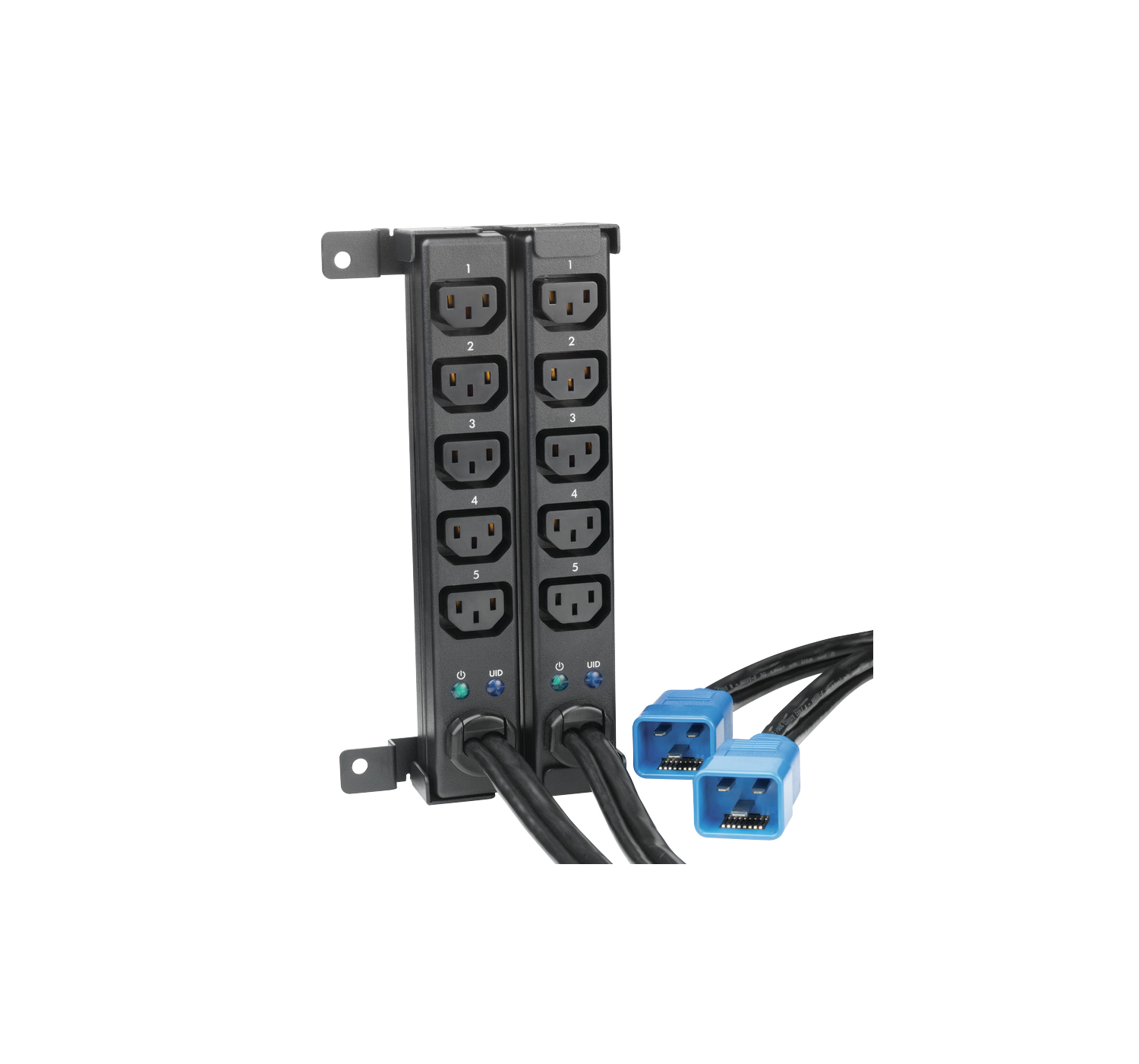 HPE P9Q67A 1.8M 6 AC Outlets Indoor PDU 2 Pcs - P9Q67A