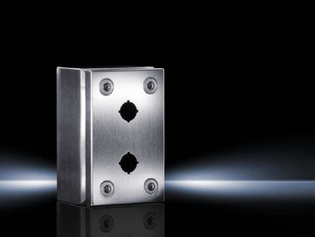 Rittal SM 2384.020 - knapphus, 160 x 100 x 90 mm, silver, IP66 - 2384020