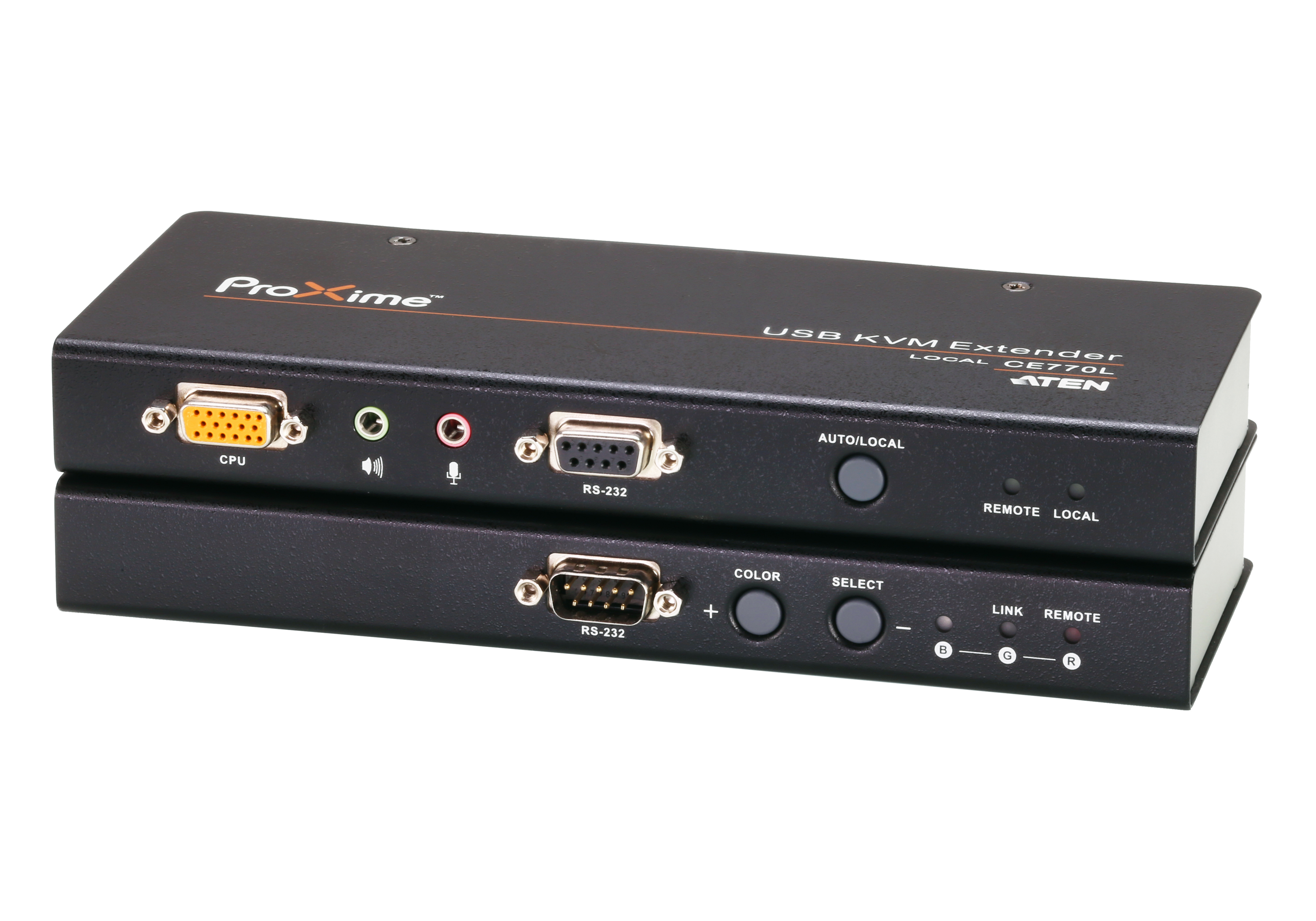 ATEN CE 770 - Extension KVM / audio / série