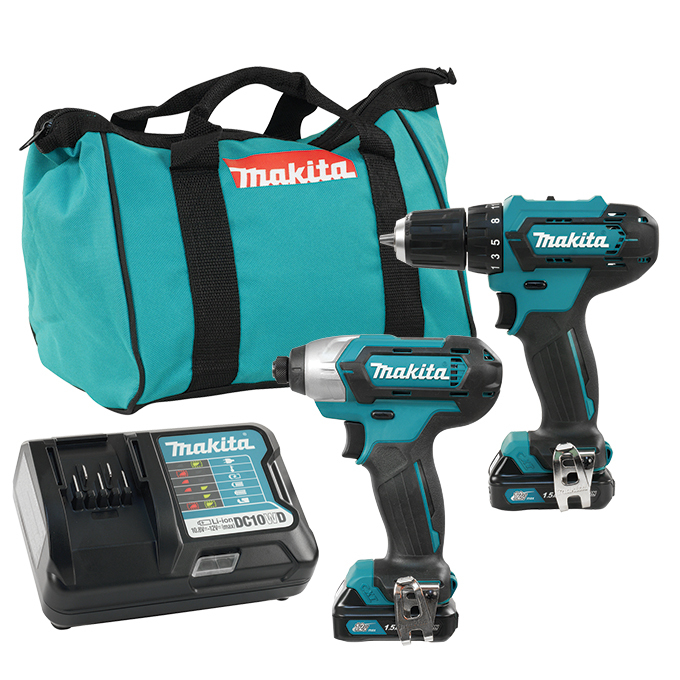Makita CLX224X 12V Tool Set Drill Driver Impact Driver