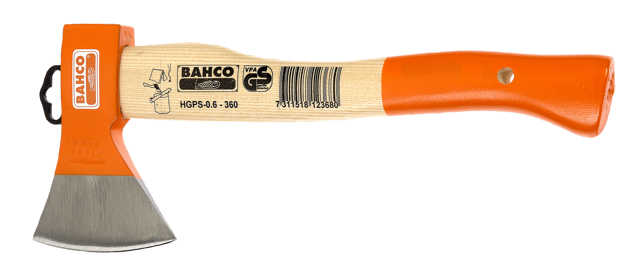 Bahco HGPS-1.0-400 Hache de charpentier pour un travail du bois puissant