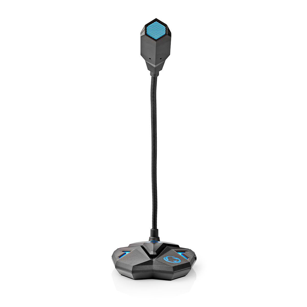 Nedis USB Microphone de jeu de bureau à col de cygne