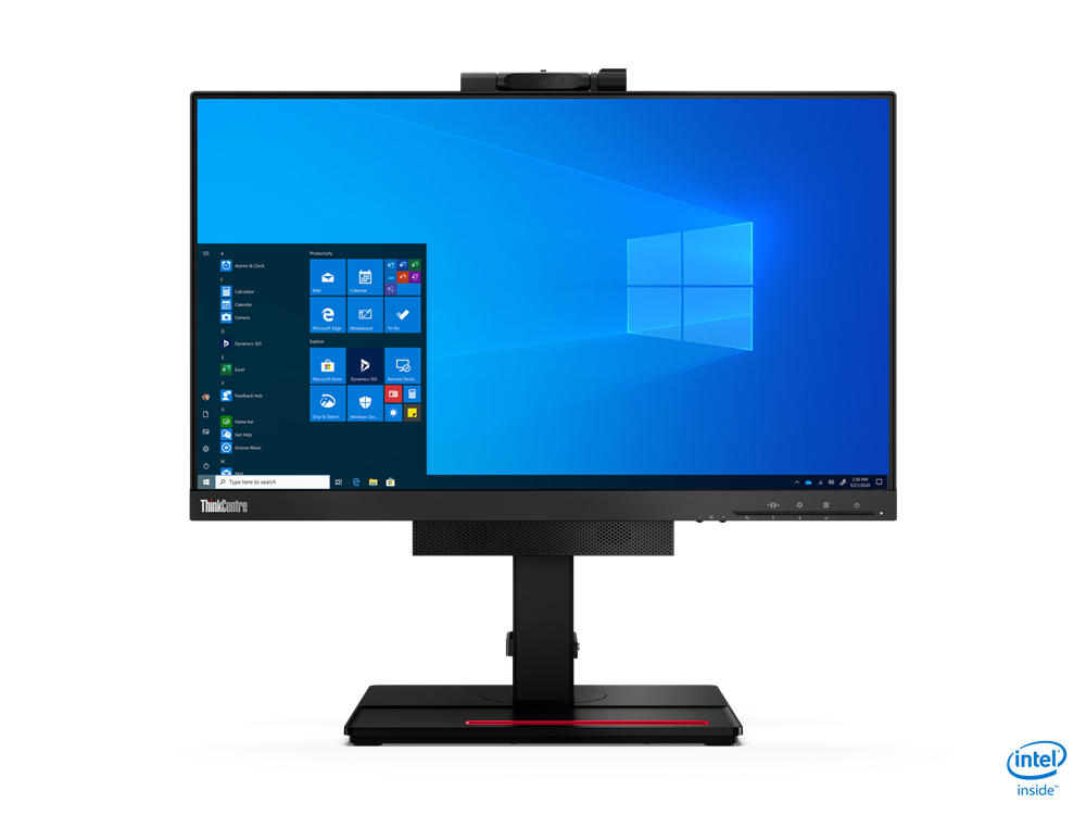 ThinkCentre TIO22Gen4Touch - LED-Monitor - 54.6 cm (21.5") (21.5" sichtbar) - Touchscreen - 1920 x 1080 Full HD (1080p) - 250 cd/m? - 1000:1 - 4 ms - DisplayPort - Lautsprecher - Svart - 11GTPAT1EU