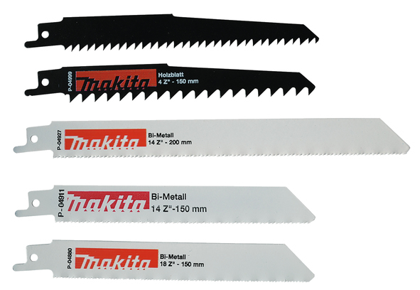 Makita P-83967 Tiger Saw Blade Métal Bois Paquet de 5