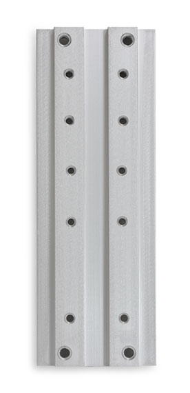 Kit de support de rail Ergotron - 317 g - 229 mm - 177 mm - 500 g