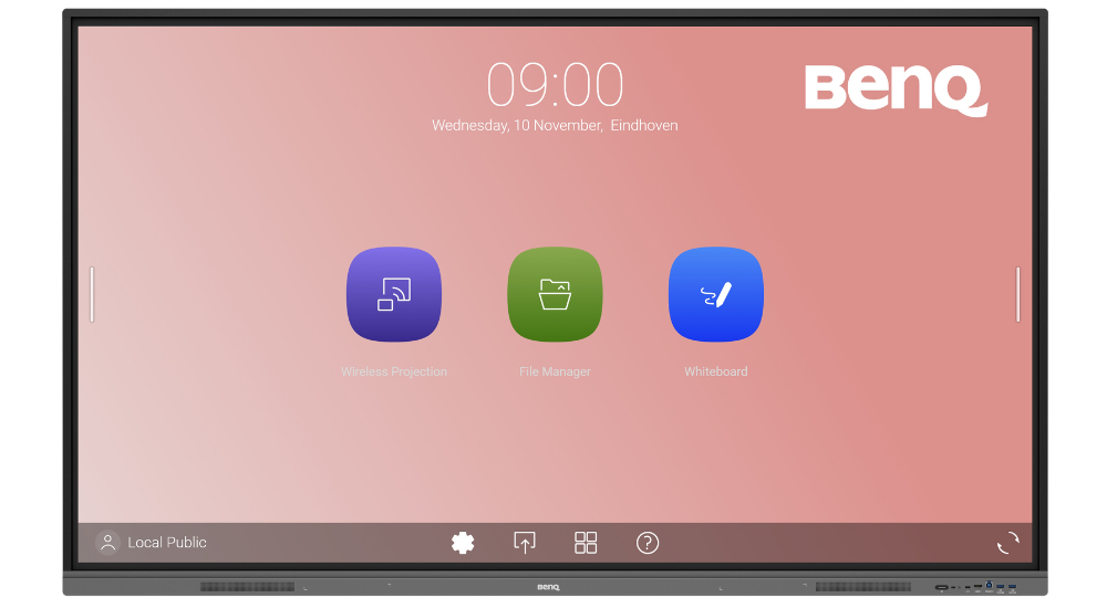 BenQ RE8603 Interactive screen 86" 4K 18/7 - 9H.F87TC.DE2