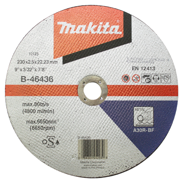 Makita B-46436 Disque à tronçonner Acier 230mm