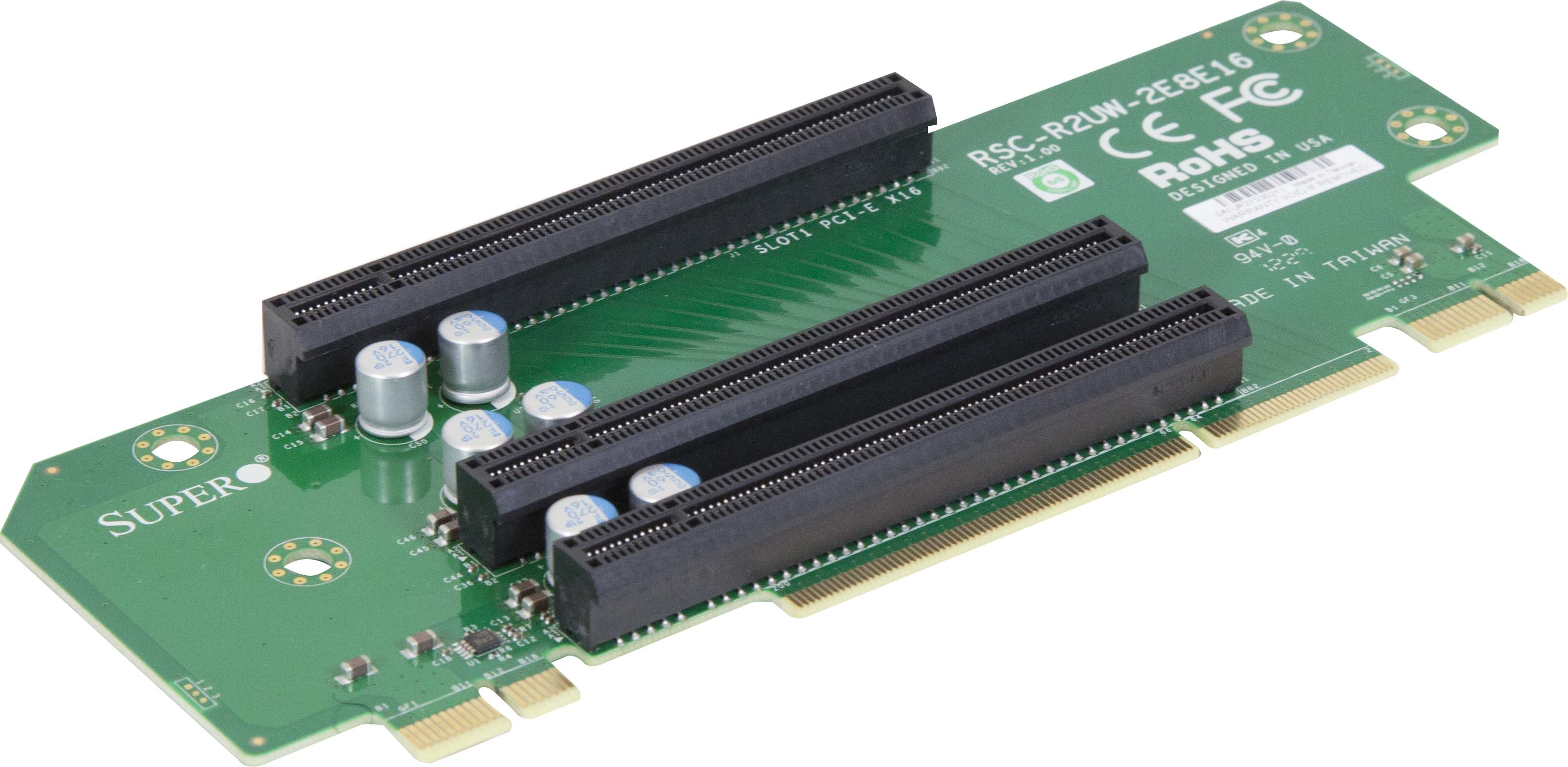 SuperMicro RSC R2UW-2E8E16 - Carte de montage (RSC-R2UW-2E8E16)