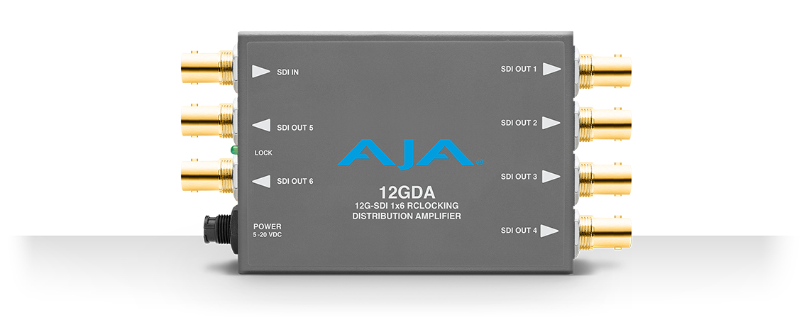 AJA 12GDA 12G-SDI Amplificateur et répartiteur