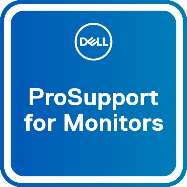 Erweiterung von 3 År Basic Advanced Exchange auf 5 År ProSupport for monitors  5 År - Lieferung - Reaktionszeit: am nächsten Arbeitstag - NPOS - für UltraSharp UP3221Q
