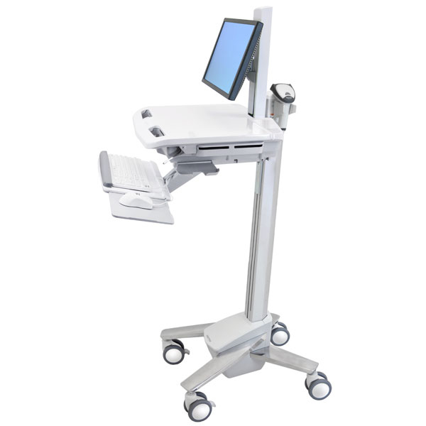 Ergotron StyleView Cart - Chariot multimédia - Blanc - Ordinateur portable - 16 kg - 61 cm (24") - 90°