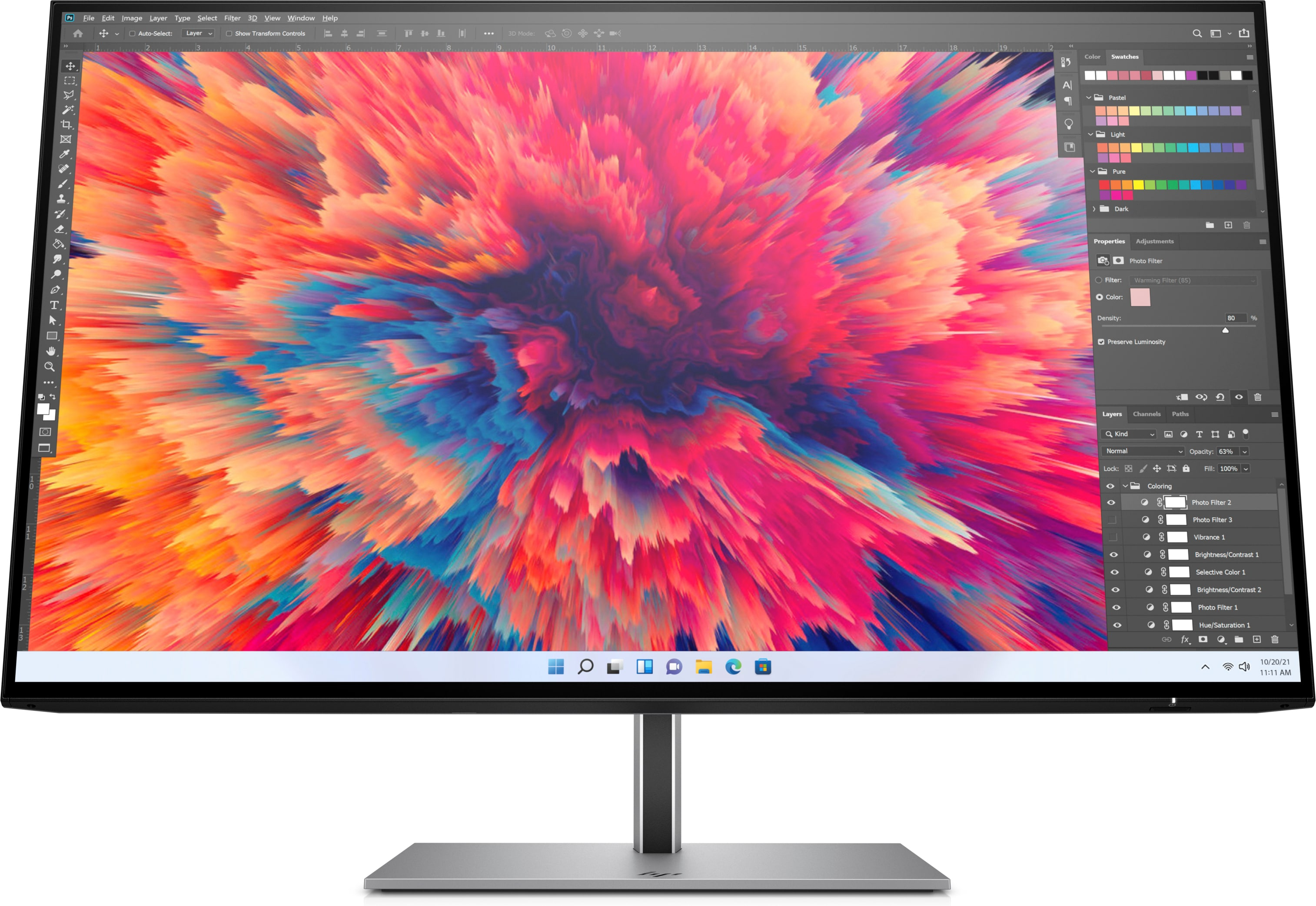 HP Z24q G3 - 60.5 cm (23.8") - 2560 x 1440 pixels - Quad HD - 5 ms - Silver - 4Q8N4AA#ABB