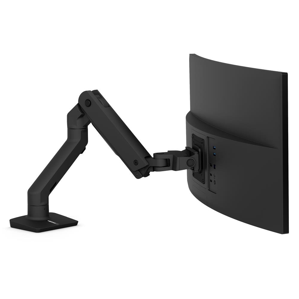 Ergotron Série HX 45-475-224 - Pince - 19,1 kg - 61 cm (24") - 124,5 cm (49") - 100 x 100 mm - Noir