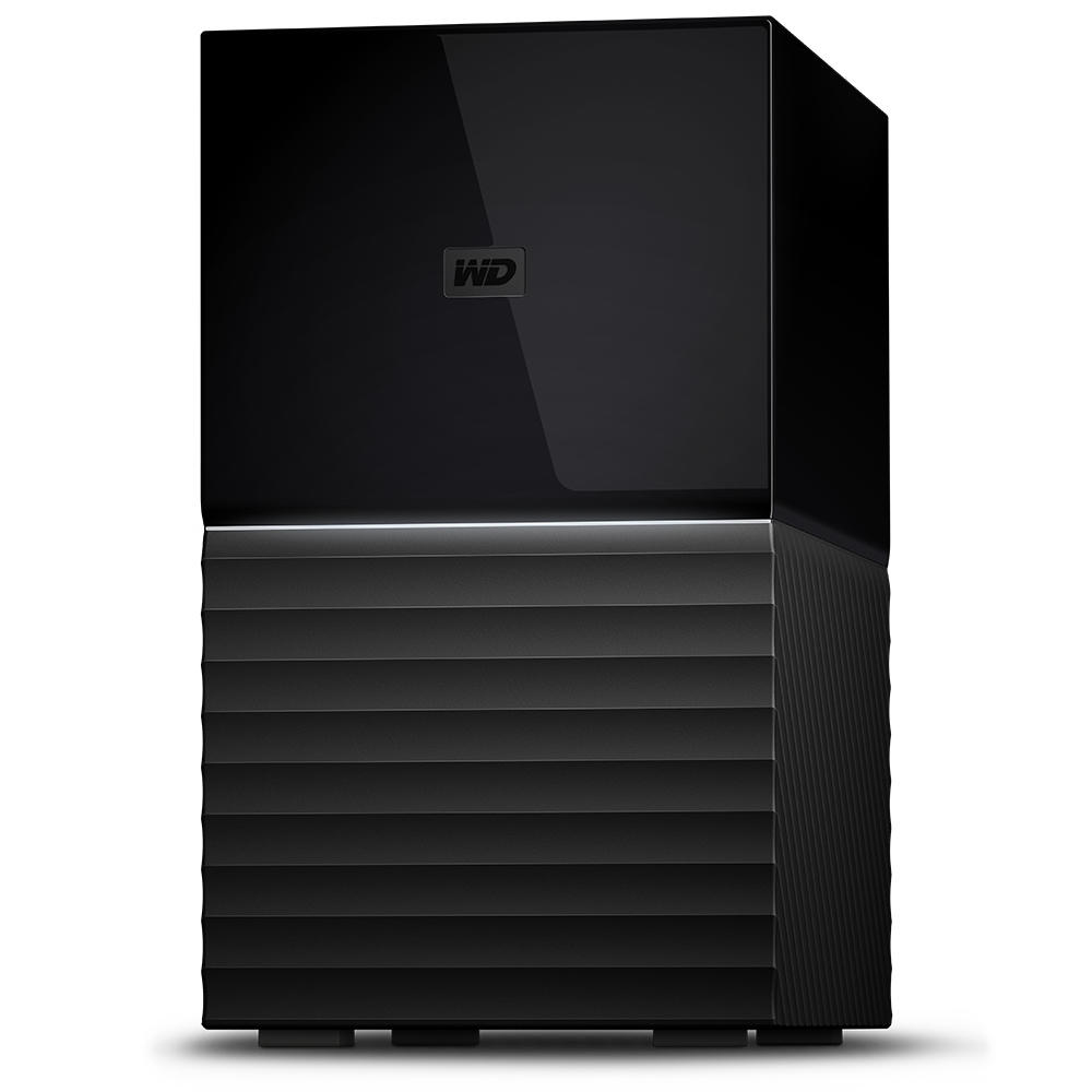 WD My Book Duo - 16 TB - HDD 8 TB x 2 - WDBFBE0160JBK-EESN