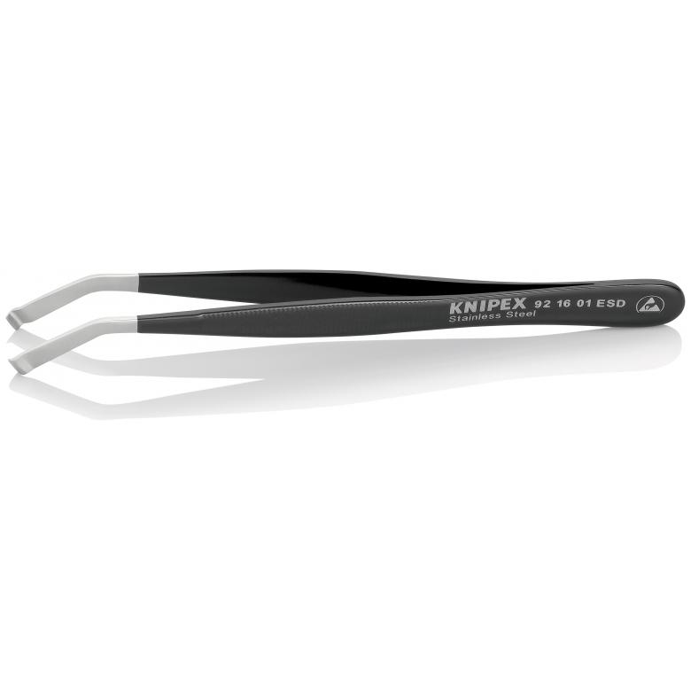KNIPEX KN 92 16 01 Brucelles de positionnement ESD en acier inoxydable