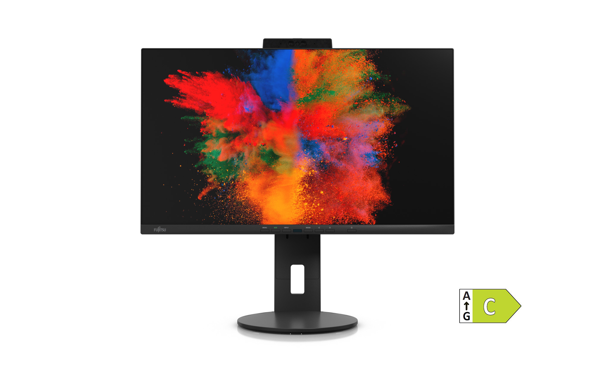 Fujitsu DISPLAY P2410 TS CAM P Line 60.5cm 23.8Zoll wide USB C+ WebCam IPS low blue - Flat Screen - 60.5 cm - S26361-K1699-V165