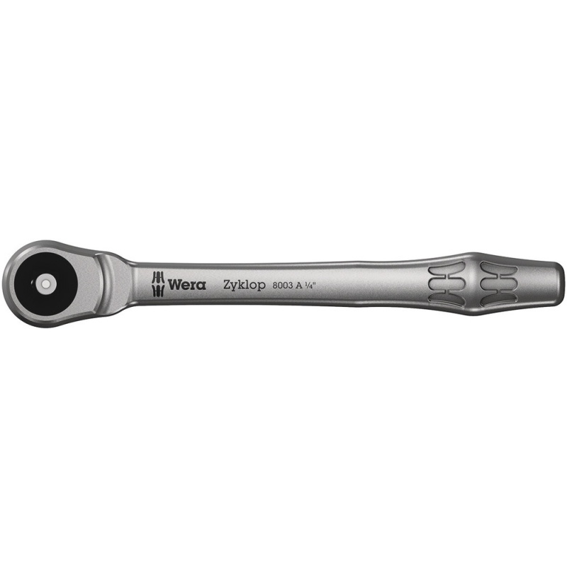 Wera 8003 A - Clé à douille - 1 pièce(s) - Chromé - CE - Manche à cliquet - 1 pièce(s)