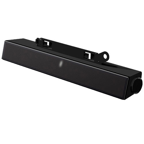 AX510 Sound Bar Lautsprecher für PC, 10 Watt (Gesamt), schwarz, für UltraSharp & Professional (25703458) - 520-10703