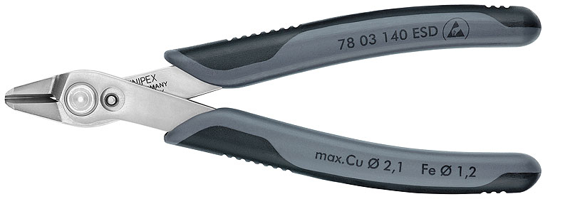Pince coupante KNIPEX Super Knips XL ESD - Protection ESD