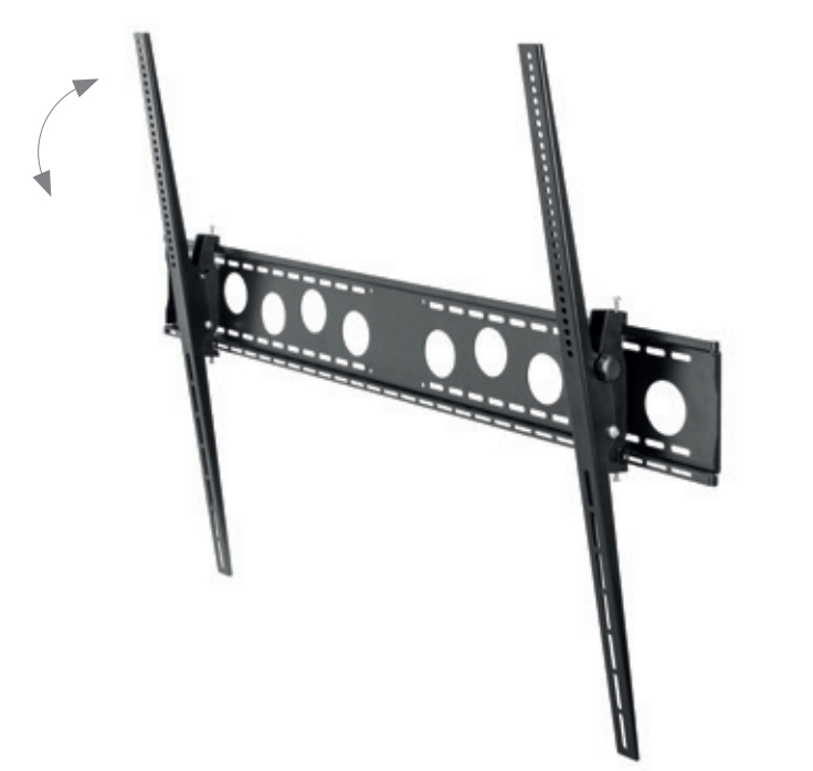 Hagor WH 120 T-HD 125 kg 75"-130" VESA 1200x900 Support inclinable