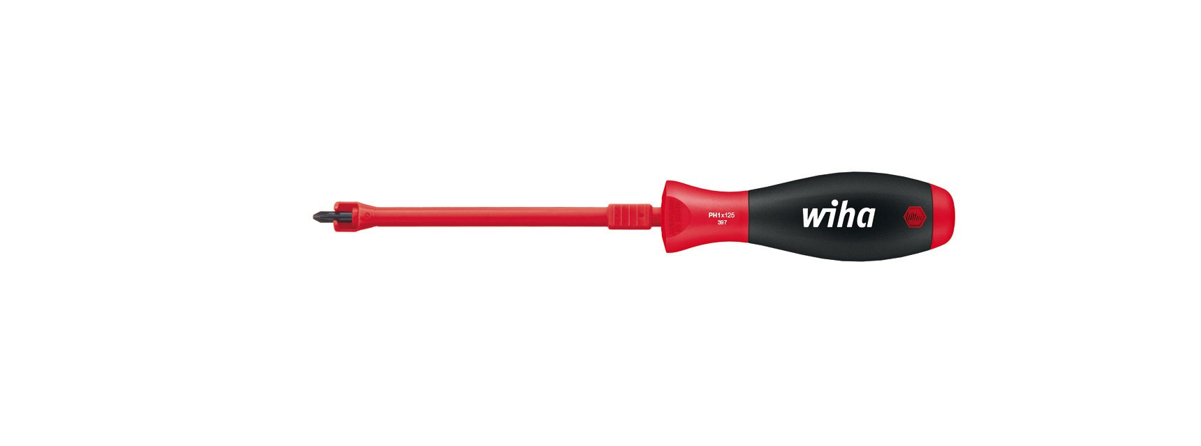 Tournevis Wiha 397, 28,6 cm, noir/rouge, 122 g