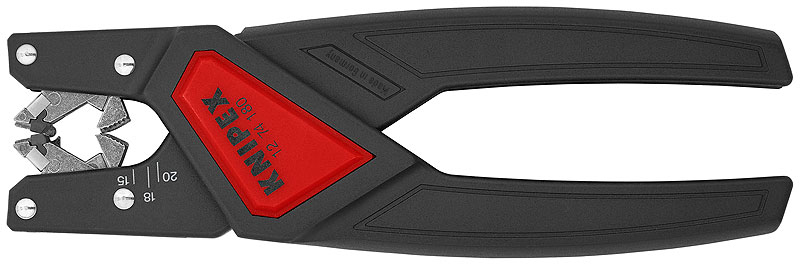 KNIPEX 12 74 180 SB - 145 g - Noir, Rouge