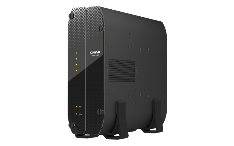 QNAP TS-410E - NAS - Tower - Intel® Celeron® - J6412 - Black - TS-410E-8G