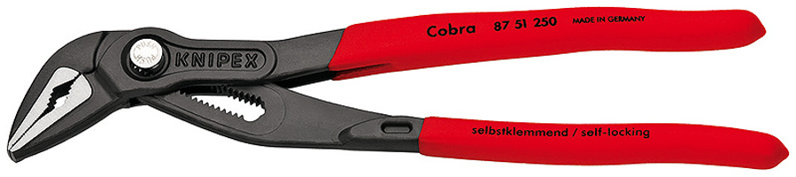 KNIPEX 87 51 250 Tongue-and-Groove Pliers - 25 cm - 87 51 250