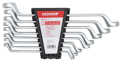 Jeu de 12 clés polygonales doubles Gedore R01105012 3300928