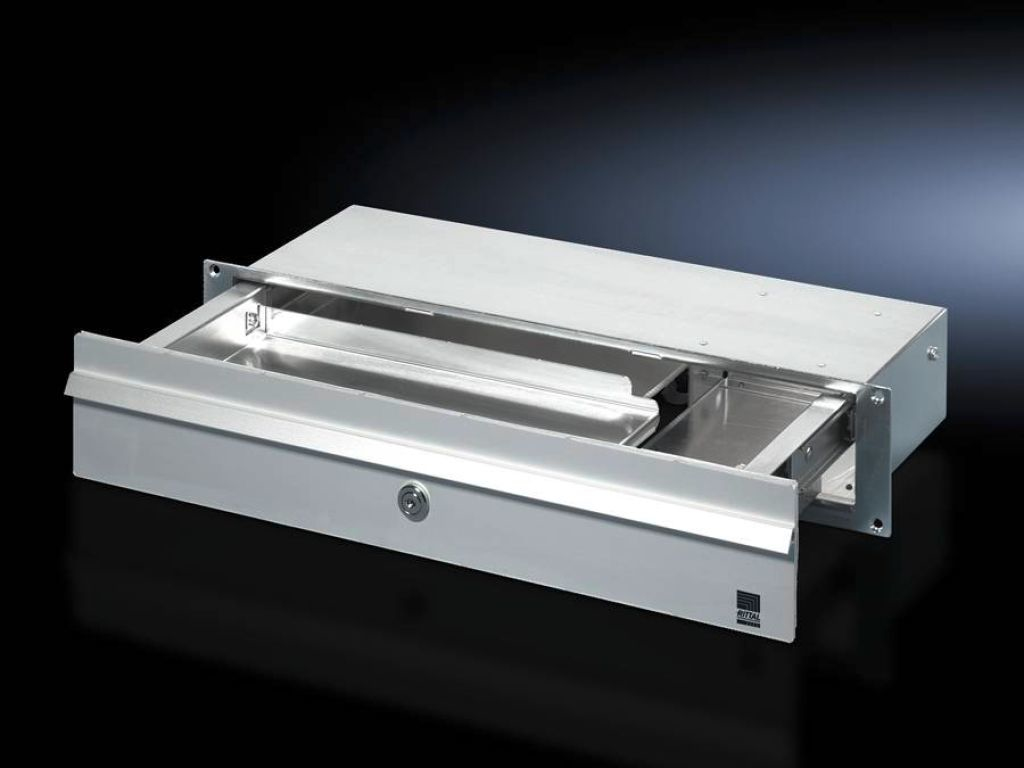 Rittal CP Rack Boîte à clavier 2U (19")