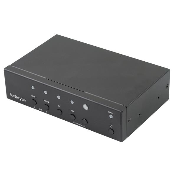Convertisseur multi-entrées vers HDMI StarTech HDVGADP2HD