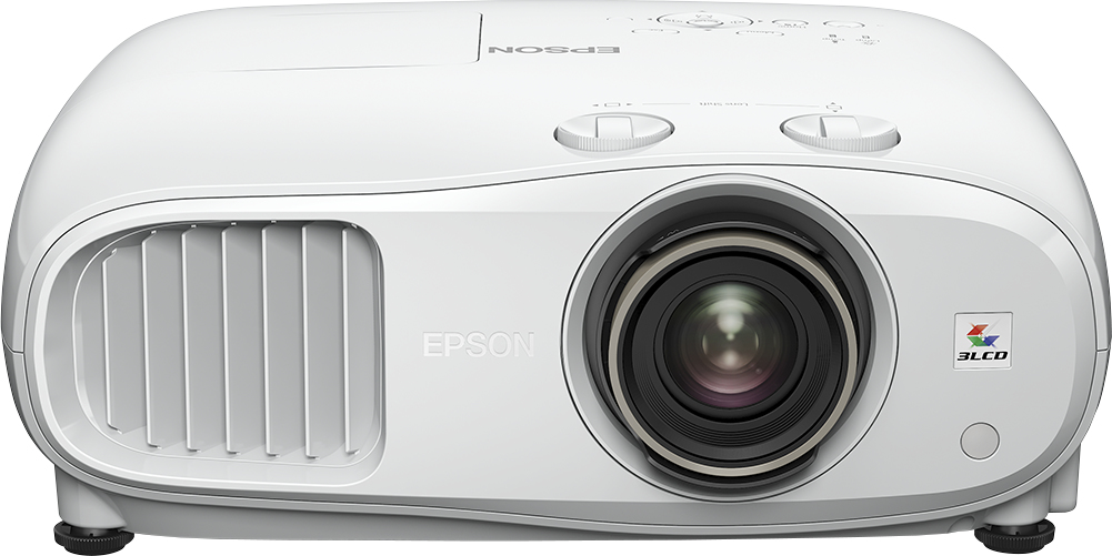 Epson EH-TW7100 - 3 000 lumens ANSI - 3 LCD - 2 160p (3 840 x 2 160) - 100 000:1 - 16:9 - 1 016 - 12 700 mm (40 - 500")