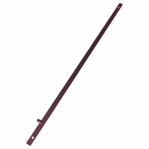 Rail de mise à la terre vertical TRITON 42U - Marron