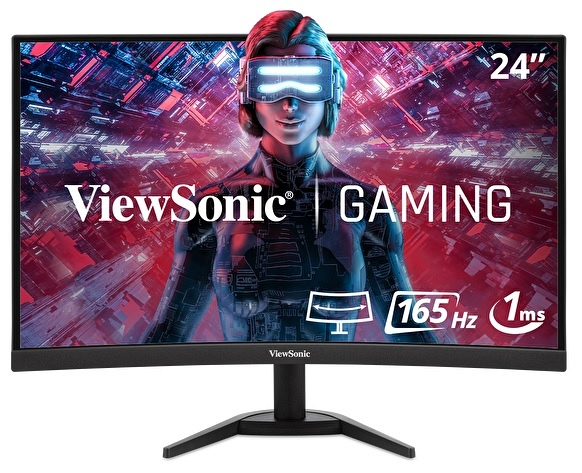 ViewSonic VX2418C - LED-skjerm - VX2418C