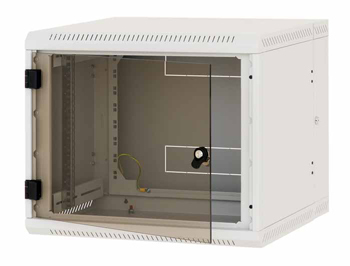 Armoire murale Triton Delta B 6D - RAL 7035 - 9U