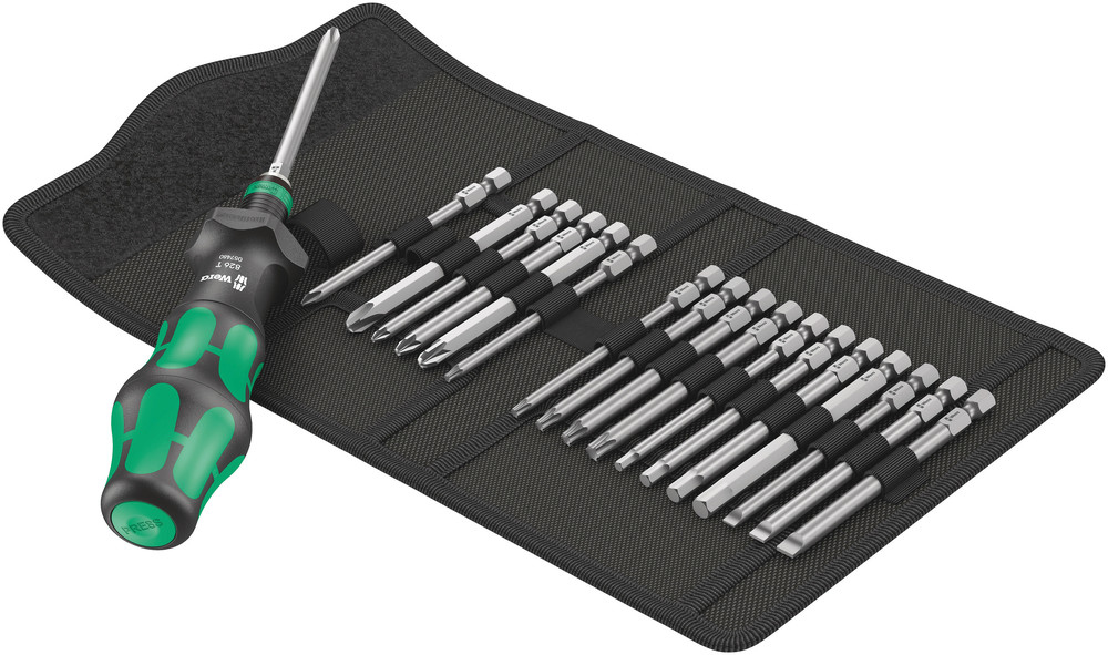 Wera 05057482001 - Noir, Vert
