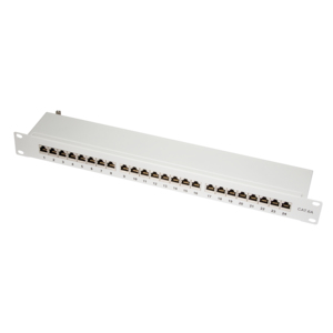 LogiLink NP0060 Panneau de brassage 1U Cat6a RJ-45 Acier