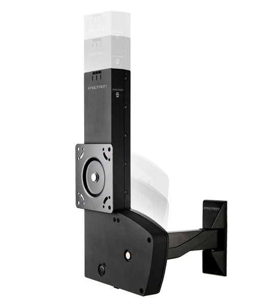 Ergotron 61-113-085 - 13,6 kg - 68,6 cm (27") - 106,7 cm (42") - 100 x 100 mm - 400 x 400 mm - Noir