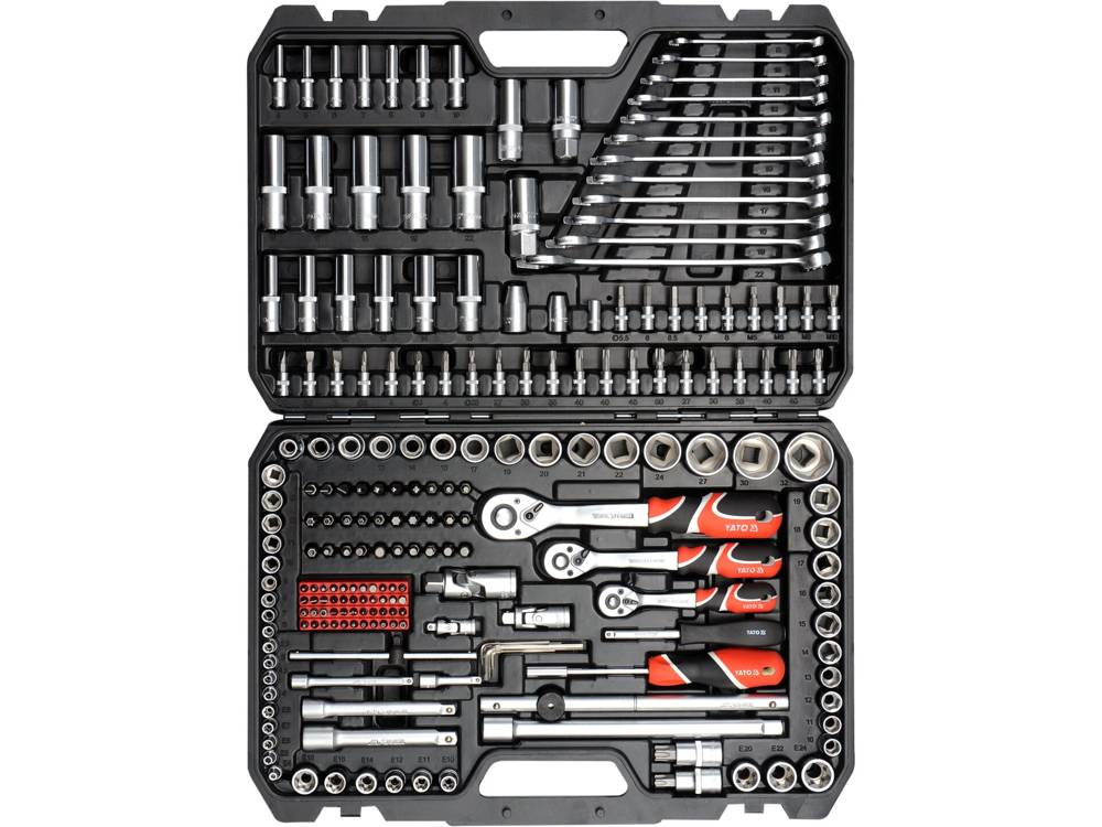 Yato YT-38841 Socket Wrench Set - Complete set for mechanics - YT-38841