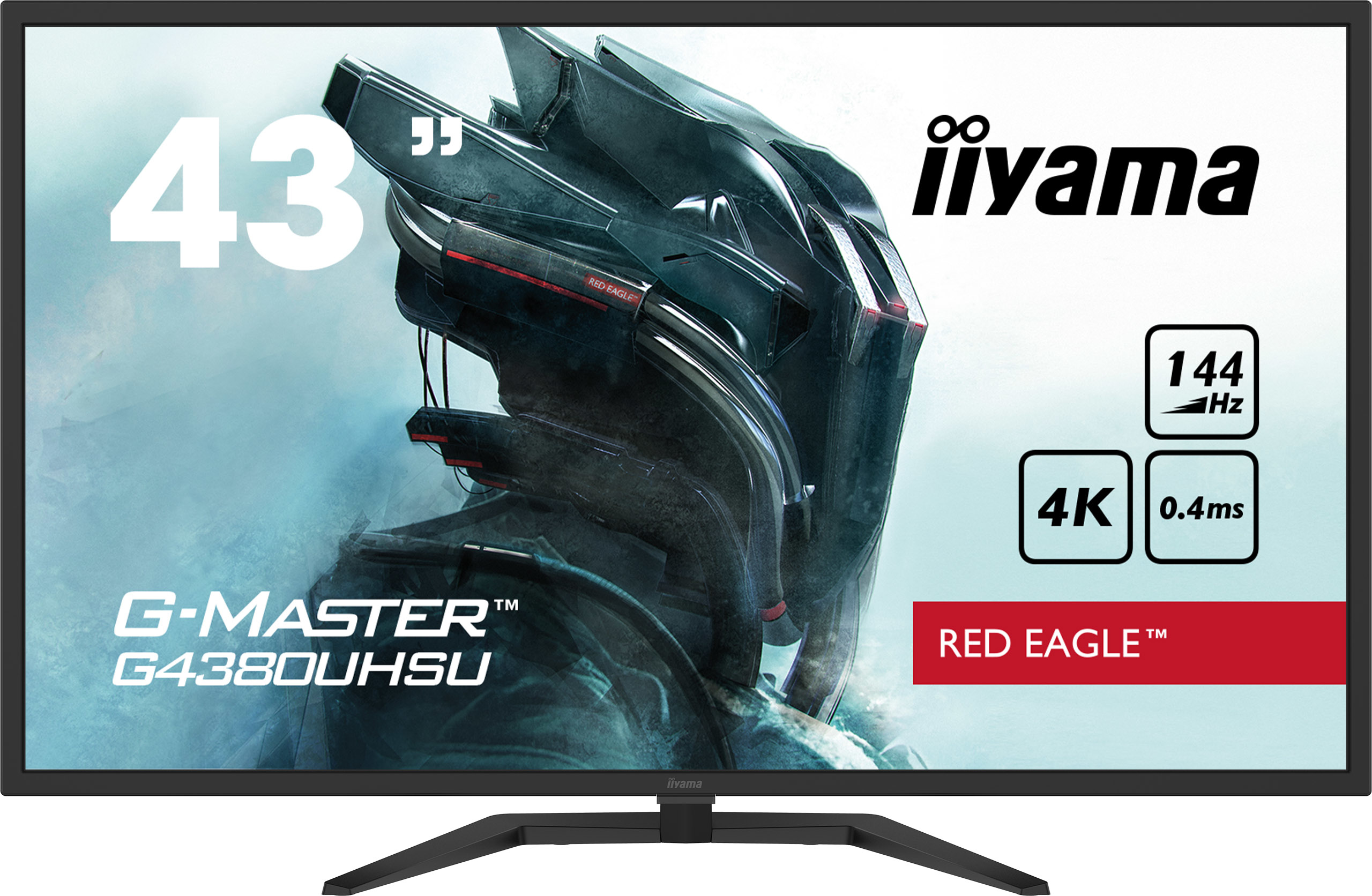 Iiyama G-MASTER Red Eagle G4380UHSU-B1 42.5" 4K Gaming Monitor