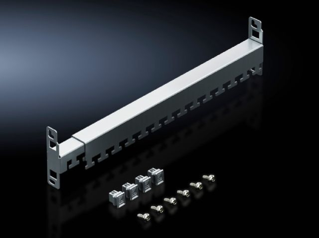 Rittal Rail de serrage de câble réglable en profondeur pour VX IT TE