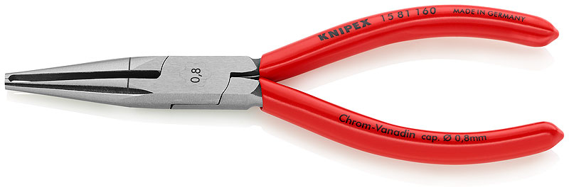 KNIPEX 15 81 Isolation de protection 160 - 102 g - Rouge