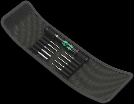 Wera Compact Micro 11 Electronics 1 - Noir - Vert